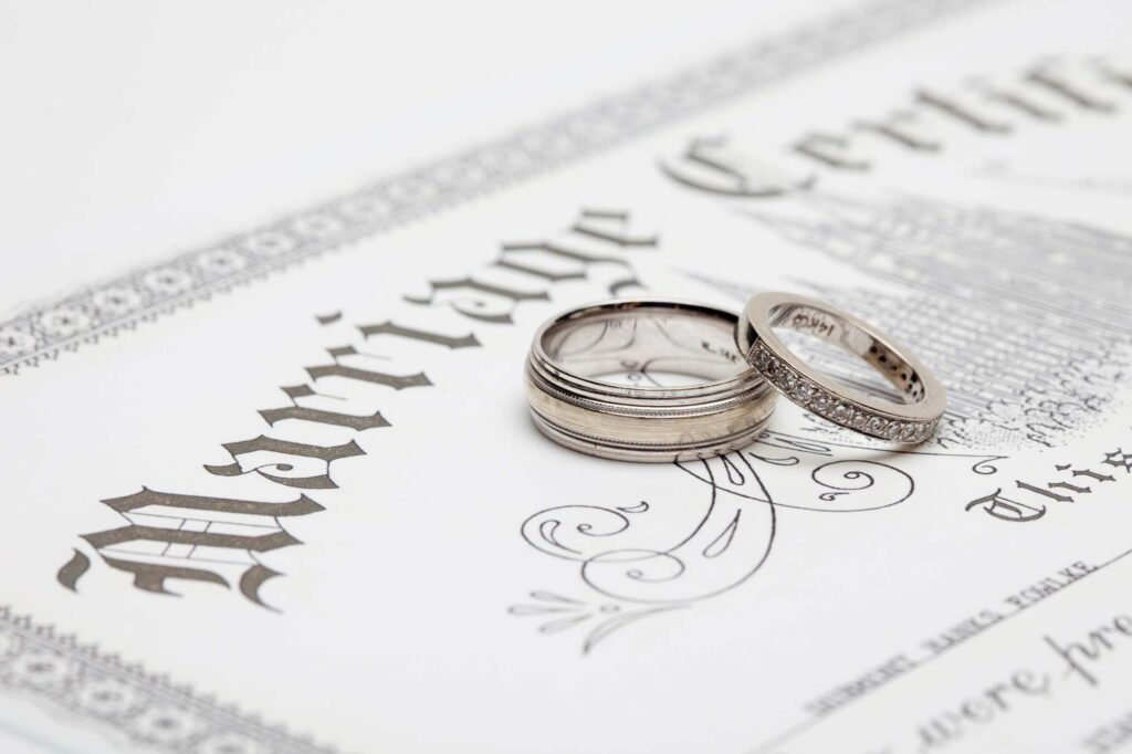 Importance of Your Marriage Certificate