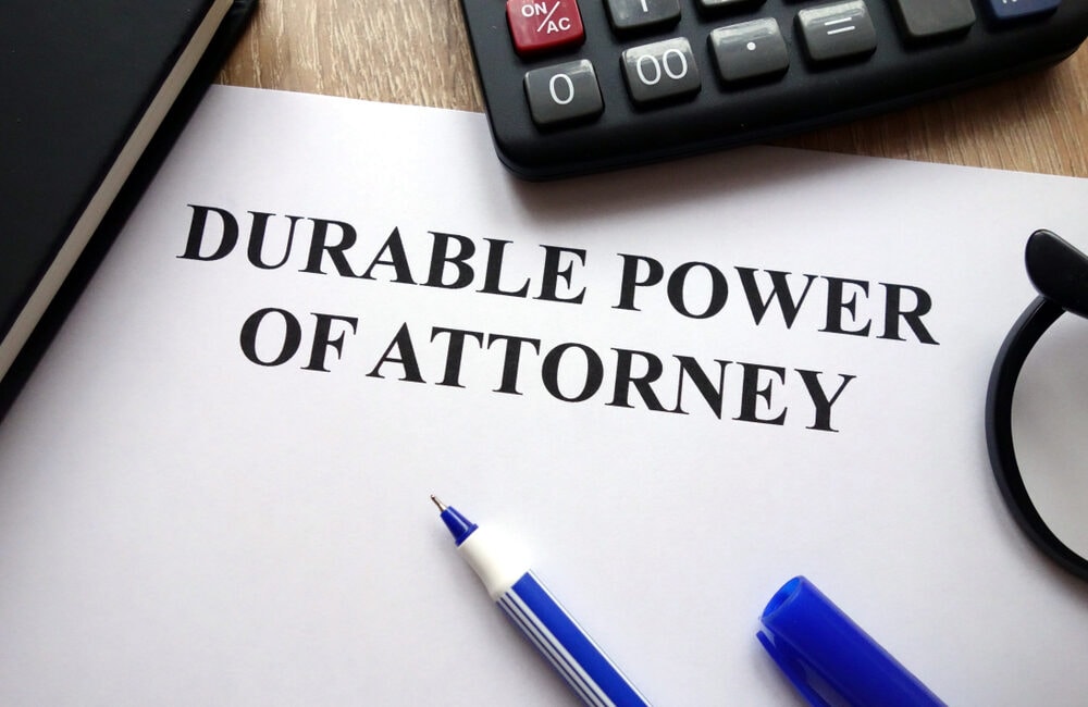 Durable Power of Attorney Durable Power of Attorney